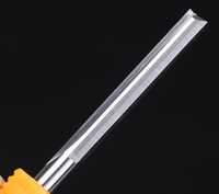 Fraise à graver CNC en carbure monobloc à 2 dents droites