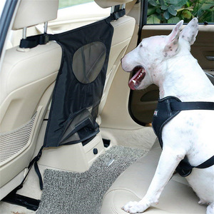 HaPet Barrière de siège auto universelle réglable pour <span class=keywords><strong>chien</strong></span>, <span class=keywords><strong>filet</strong></span> de sécurité léger et durable, séparateur de siège arrière pour animaux de compagnie, lavable, toutes saisons - Product Image 2
