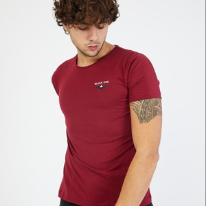 ชุดกีฬาคอกลมสำหรับผู้ชาย,ชุดวิ่งออกกำลังกายแบบลำลองพิมพ์ลายสีขาวสีดำชมพูกำหนดได้เอง - Product Image 1