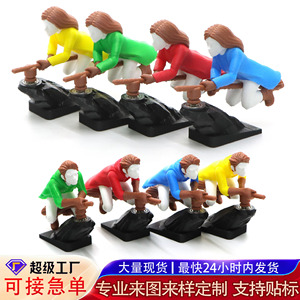 Broomstick Dashboard Drift Ornaments <b>Witch</b> And Wizard Car <b>Decorations</b> PVC Mini Toy 3D Printing Unisex Gift - Product Image 4