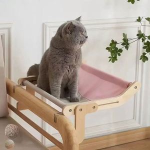 ที่นอนแมวติดหน้าต่าง ที่นอนแมวสำหรับทุกฤดู ที่นอนแมวแบบแขวนหน้าต่าง ที่นอนแมวแบบแขวนระเบียง ที่นอนแมวแบบเปลญวน - Product Image 1