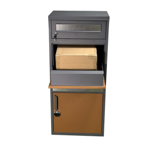 Lớn ngoài trời bưu kiện hộp giao hàng với tên bảng điều khiển địa chỉ nhiệm vụ nặng nề bưu kiện thả hộp cho cộng đồng sử dụng - Product Image 3