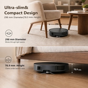 EU OEM ODM Self Empty Station Line Laser Navigation 3D Robot Vacuum and Mop Cleaner with Self Cleaning - Product Image 3