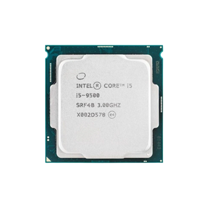 Procesador Intel Core i5-9500 de 6 Núcleos y 6 Subprocesos, 3.00GHz Base, 4.40GHz Máx., LGA 1151, 12MB, 65W TDP, 64-Bit, para Escritorio - Product Image 1