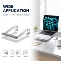 Support de bureau pour ordinateur portable en aluminium ergonomique détachable, best-seller, pour tous les ordinateurs portables de 10 à 17 pouces