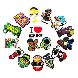 ขายส่งฮิปฮอปสไตล์ร็อ<span class=keywords><strong>ค</strong></span>การ์ตูนอุดตันเสน่ห์ยางนุ่มอุดตันรองเท้าเสน่ห์ของขวัญสําหรับพรร<span class=keywords><strong>ค</strong></span>ของคนหนุ่มสาวมาใหม่ - Product Image 1