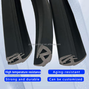 רצועות איטום תלת-כיווניות EPDM, קליפס זכוכית לחלון רכב תלת-כיווני, רצועת גומי לחיתוך שמשות רכב, עמיד למים - Product Image 3