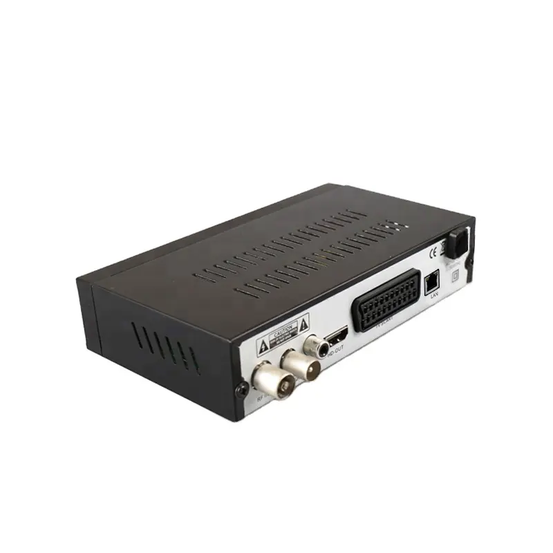 HD Terrestrial Digital TV Receiver H.265 HEVC 1080P H.264 TDT T2 FTA Set Top Box Metal Housing DVB-T2