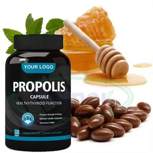 Cápsulas de Extracto de Propóleo Verde de Abeja de Marca Privada, 1000 mg, Suplementos Alimenticios, Cápsulas de Propóleo Duro - Product Image 2