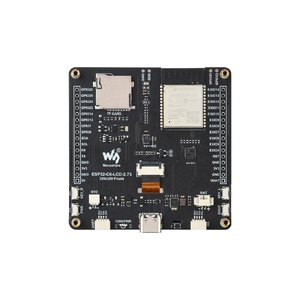 Carte de développement Waveshare ESP32-C6 en carton ondulé avec écran LCD 2,73 pouces, Wi-Fi 6/Bluetooth 5 intégrés et <span class=keywords><strong>capteur</strong></span> de température et d'humidité - Product Image 1