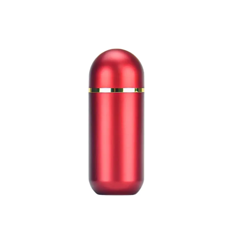 Yipfung Bullet Vorm Pil Gezondheidszorg Capsule Verpakking Plastic Acryl Lege Flessen Rode Kleur