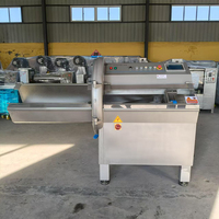 Machine à découper les côtes commerciale, machine à trancher les poitrines de poulet et de canard robuste, hachoir pour les lignes de transformation de la viande avec os