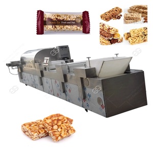 Máquina extrusora automática de barra de aperitivos de sésamo, línea de producción frágil de cereales, máquinas para hacer barras de caramelo de nueces y proteínas - Product Image 1