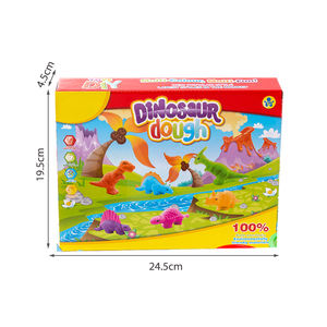 Jouet STEM Pâte à modeler Dinosaure Ensemble de pâte à modeler pour enfants Ensemble de pâte à modeler DIY Argile colorée Jouet - Product Image 5