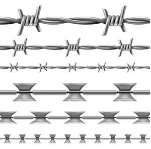 Rollo de Alambre de Púas Galvanizado en Caliente, Grosor de la Hoja de 0.3-2 mm, Diámetro de la Bobina de 450 mm, para Infraestructuras Críticas y Plantas de Energía - Product Image 5