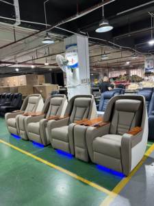 Легкая роскошная мебель для домашнего кинотеатра, кожаный откидной диван-стул, 76 см, стул для домашнего кинотеатра - Product Image 3