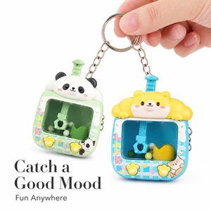 Llavero de juguete con diseño de mini cachorro de <span class=keywords><strong>dibujos</strong></span> <span class=keywords><strong>animados</strong></span>, accesorio divertido para mochila - Product Image 1