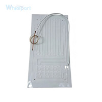 Évaporateur à plis WHICEPART 700X370X1.2mm Évaporateur à plis liquides Plaque froide liquide pour pièces de congélateur de réfrigération