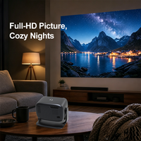 Veacine T6PLUS Produit intelligent Mini projecteur portable LED 1080P Support Home cinéma 230 ANSI Lumens 8G WiFi6 Mise au point