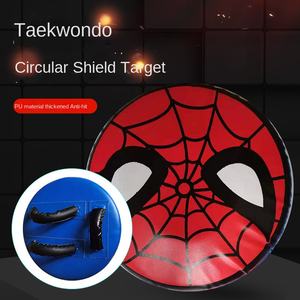 Cible de boxe ronde en PU pour entraînement de fitness, modèle Captain America, vente en gros usine - Product Image 2