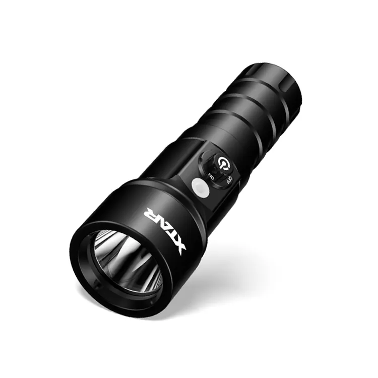 Xtar D26 Cá Voi 1100 1000 Lumen IP68 Nhôm Dưới Nước 100M Lặn Đèn 18650 Pin Có Thể Sạc Lại XM-L2 Lặn Đèn Pin