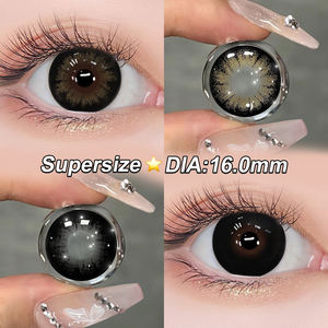 Spedizione gratuita lenti a contatto a colori da 16mm Logo Custom Brand lenti a contatto oculari da prescrizione lenti a contatto occhi a 6.00 1.00 - Product Image 2