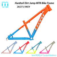 Cadre de vélo en alliage d'aluminium haute résistance SeeMore OEM pour VTT, avec câblage externe et fixation Post Mount, compatible freins à disque