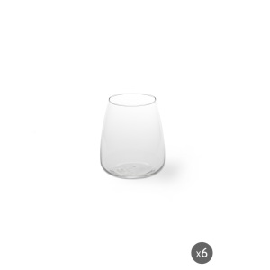 Excelsa Barolo <b>Glass</b> 44 Cl Transparent <b>Goblet</b> Set Of 6 - Product Image 3