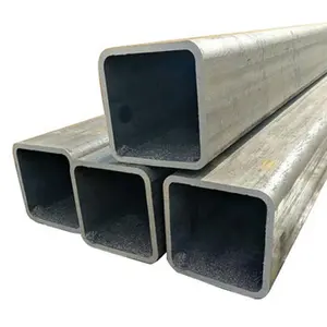 أنابيب وأنابيب فولاذية معدنية وهياكل حديدية ERW أنابيب فولاذية مربعة اللولبة أنابيب فولاذية مستطيلة أنبوبية من الكربون