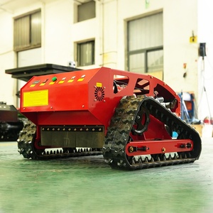 Worldwide Shipping Long-Range Operation System Remote <b>Lawn</b> Mower Standard Track-550mm Remote Control Operation <b>Safe</b> Labor Saving - Product Image 1
