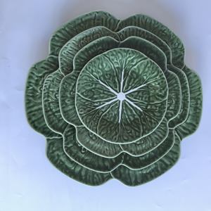 סט פורצלן פרחוני מותאם אישית dinnerware לבן סט צלחות קרמיקה ניידים עמיד עבור צהריים תה חתונה מערב - Product Image 5