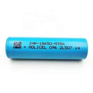 Vente en gros de batteries au lithium Molicel <span class=keywords><strong>INR18650</strong></span> <span class=keywords><strong>M35A</strong></span> 3.6V 3500mAh à longue durée de vie pour outils électriques et appareils électroniques - Product Image 1