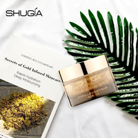 Crème de Jour au Ginseng et Perle d'Or, Soin de Luxe à l'Or, Protection Antioxydante, Raffermit la Peau, Disponible en OEM