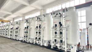 Автоматическое 220 В оборудование для производства газа азота для пищевой промышленности основные компоненты включают двигатель PLC редукторный подшипник редукторный двигатель - Product Image 4