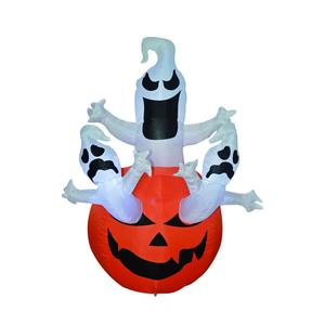 Mô Hình Bơm Hơi Hình Bí Ngô Vui Nhộn Halloween Mô Hình Bơm Hơi Trang Trí Ngày Lễ 1.4/1.5M/1.9M/2M - Product Image 4