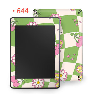 Protection d'écran complète pour tablette Kindle Oasis Touch 2022, motif chauve-souris violet, en PET - Product Image 2