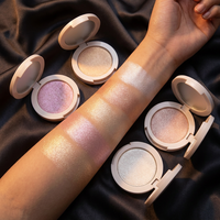 Poudre illuminatrice texturée effet boue de pomme de terre 5 couleurs, maquillage éclaircissant, options d'emballage multiples, étiquette privée personnalisée, OEM
