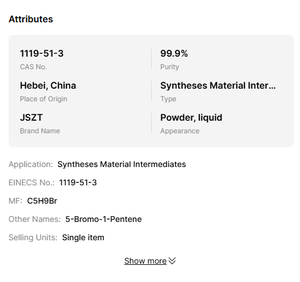 Tìm kiếm hóa chất CAS 1119-51-3 5-bromo-1-pentene 99% tinh khiết sẵn sàng để tàu mẫu miễn phí - Product Image 6