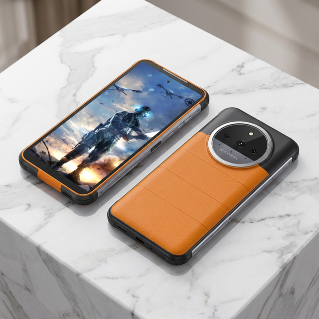 High Performance 6.78 Inch 5G Android Rugged Phone with 66W Fast Charging, Ultra-long Battery Life and Dual Camera