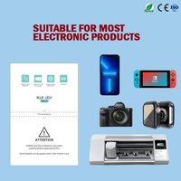 0,15 mm TPU anti-blauwlicht filterende flexibele screenprotector folie, op maat gemaakte hydrogel film voor smartphone snijplotter