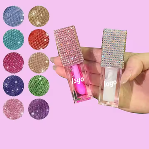 हीरा गैंडा रंग बदलना होंठ तेल जादू मॉइस्चराइजिंग स्पष्ट प्लम्पिंग लिपस्टिक की चमक - Product Image 2