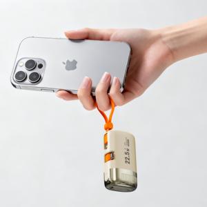Batterie externe 10000 mAh avec câble intégré et prise Type-C détachable, chargeur portable modulaire à charge rapide 22,5 W - Product Image 4