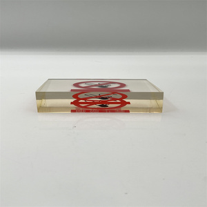 Scritta in resina trasparente senza fumo targa espositore in resina non fumante - Product Image 5