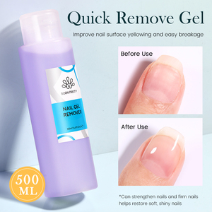 Sinh Ra Khá Nâng Cấp Nail Gel Remover 500Ml Nhẹ Armor UV Nail Gel Polish Remover Chất Lỏng Có Thể Tăng cường Và Công Ty Móng Tay - Product Image 2