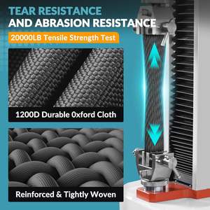 Nouvelle bâche marine en <span class=keywords><strong>toile</strong></span> teinte en masse de 18'-20' avec boucle métallique <span class=keywords><strong>pour</strong></span> capot moteur, solution de remplacement/réparation <span class=keywords><strong>pour</strong></span> remorques OBD - Product Image 4