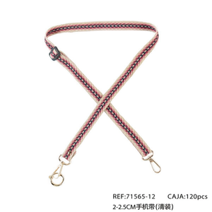 Cinturino per cellulare 2-2,5 cm intrecciato a tracolla con ganci in metallo per borsa o telefono - Product Image 3