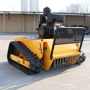 Factory Direct 500mm 550mm 800mm 1000mm Industrial <b>Robot</b> Crawler Self Propelled Petrol Lawn Mower <b>Remote</b> <b>Control</b> CE EPA - Product Image 1
