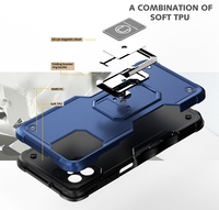 Coque de protection antichoc en TPU et PC avec béquille pour téléphone portable Motorola Moto G32 G42 G60 G22 G52