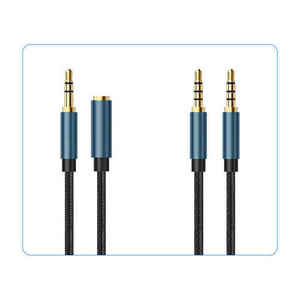 Cavo Audio Aux Stereo HiFi da 3,5 mm <span class=keywords><strong>a</strong></span> 4 Poli, da 1M, 3M, 5M, Maschio <span class=keywords><strong>a</strong></span> Maschio/Maschio <span class=keywords><strong>a</strong></span> Femmina, Prolunga per Microfono, Auto, PC, Cuffie, Telefono - Product Image 2