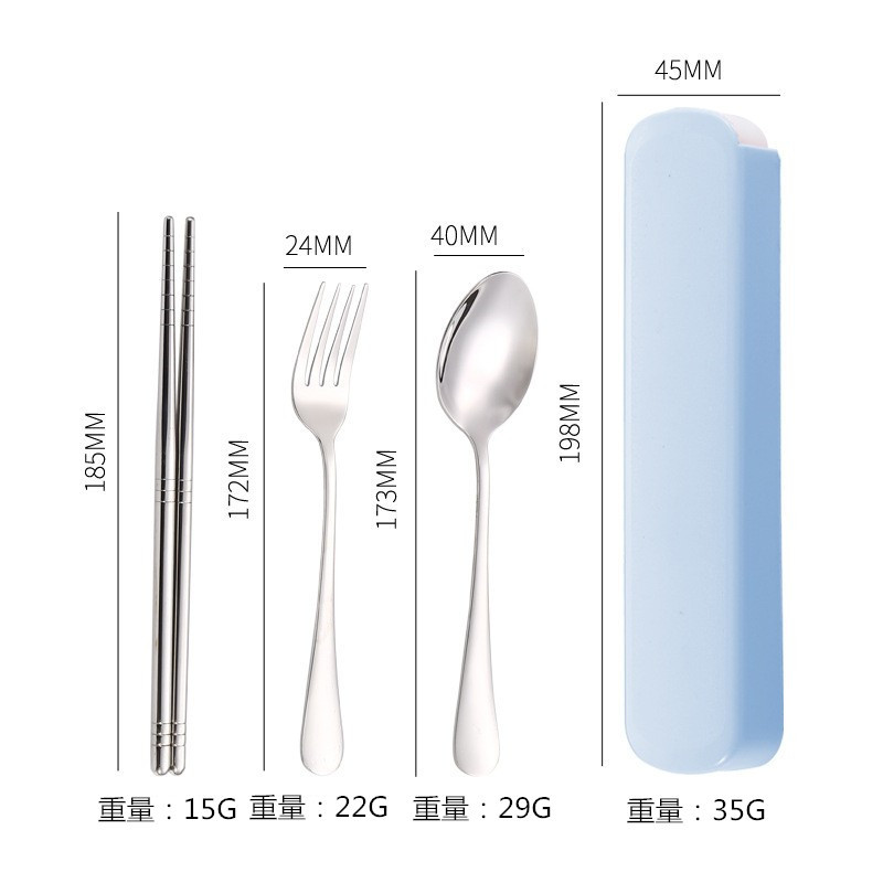 สีฟ้า - 3 ชิ้น